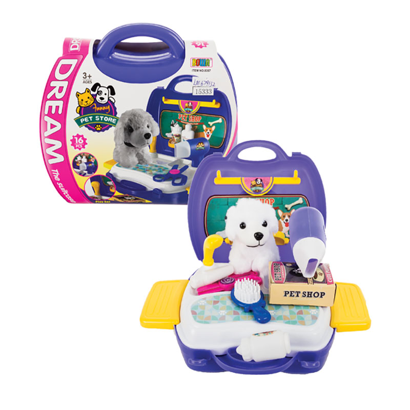 toy pet carrier set