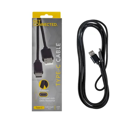 Usb Cable Type C 1.5 Amp 3 Meter