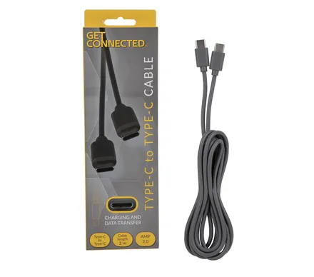 Usb Cable Type C To Type C 2.0 Amp 2m