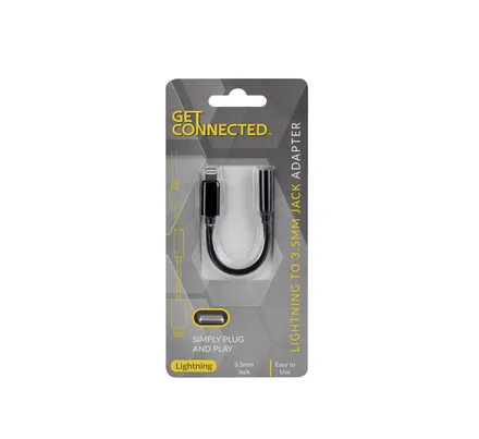 Earphone Adapter Lightning To 3.5mm Jack