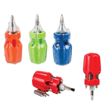 Screwdriver 6-In-1 Stubby