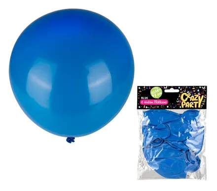 Blue 45cm Balloons, 6-Pack