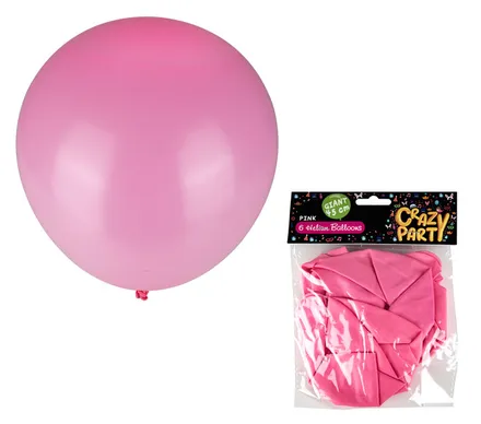 Pink 45cm Balloons, 6-Pack