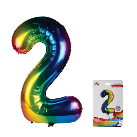 Rainbow Helium Balloon, 2