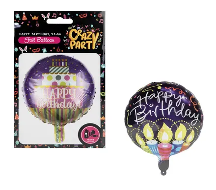 Glam Birthday Helium Balloon, 45cm