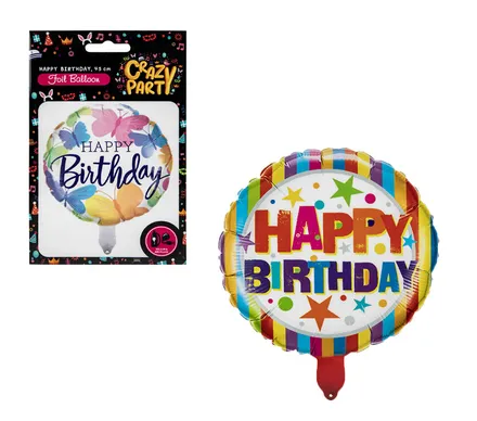 Glam Birthday Helium Balloon, 45cm