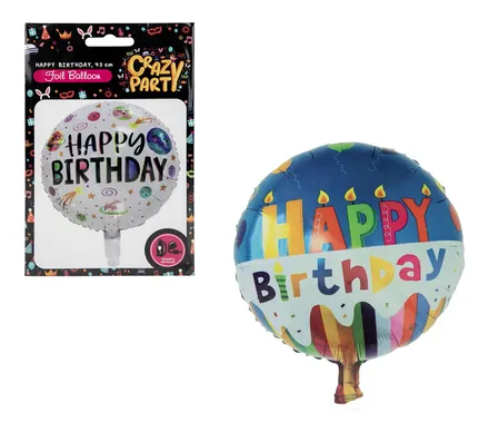 Glam Birthday Helium Balloon, 45cm