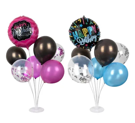 Balloon Bouquet With Stand, 7-Piece