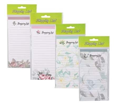 Magnetic Shopping List Note Pad