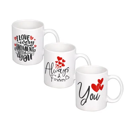 Love Mug Straight Shape, 320ml