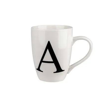 Letter Mug A, 400ml