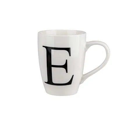 Letter Mug E, 400ml