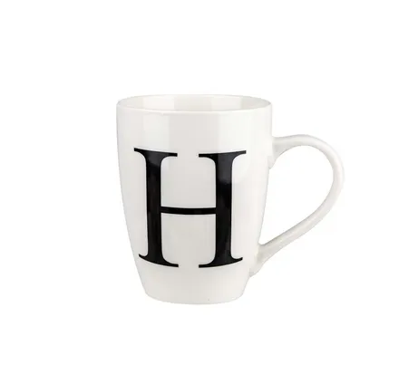 Letter Mug H, 400ml