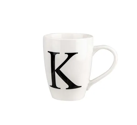 Letter Mug K, 400ml