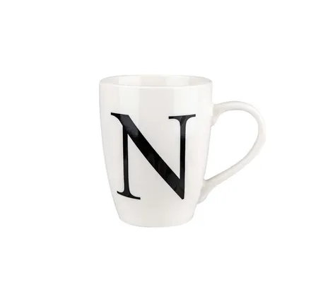 Letter Mug N, 400ml