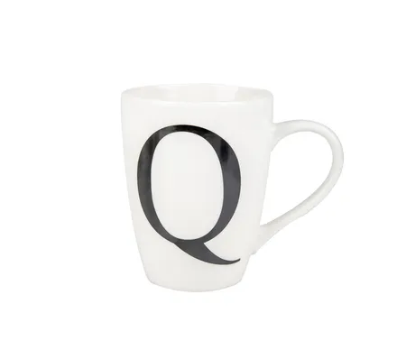 Letter Mug Q, 400ml