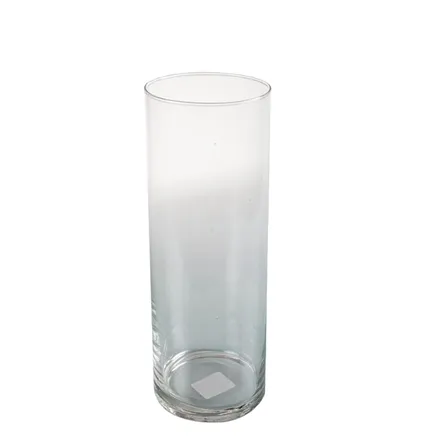 Glass Vase, Cylinder, 30cm