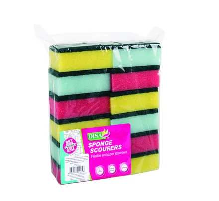 Foam Scourers, 12-Piece