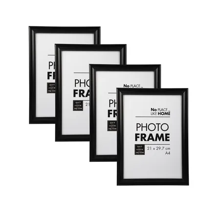 Picture Frame Certificate, 4-Piece Set