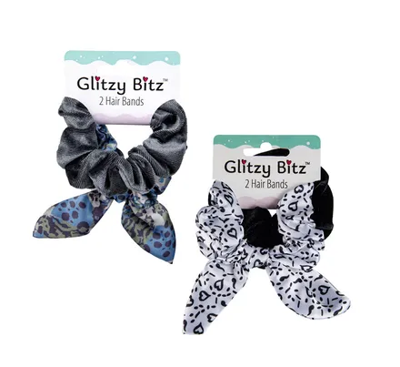 Printed Hair Band & Scrunchie Set