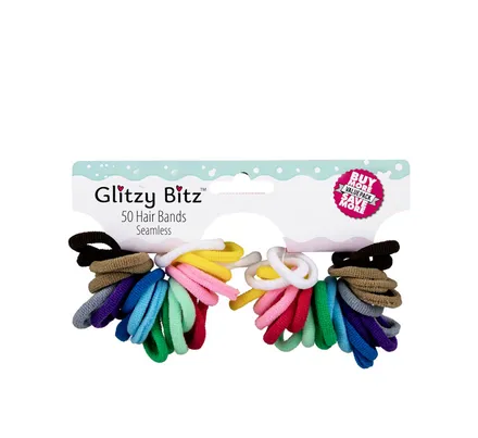 Hairbands, 50-Piece