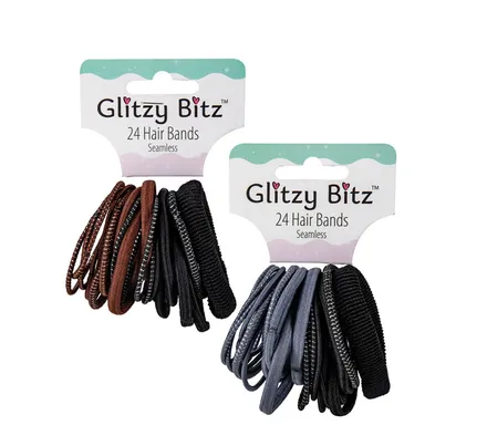 Hairbands, 24-Piece