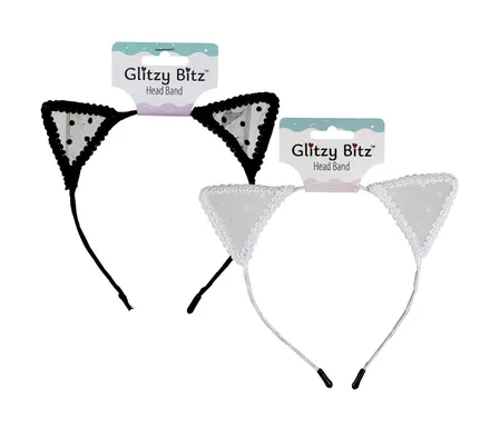 Alice Band Cat Ears Design