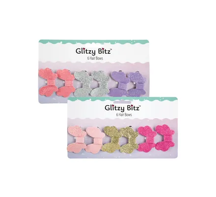 Hair Bow, 6-Piece