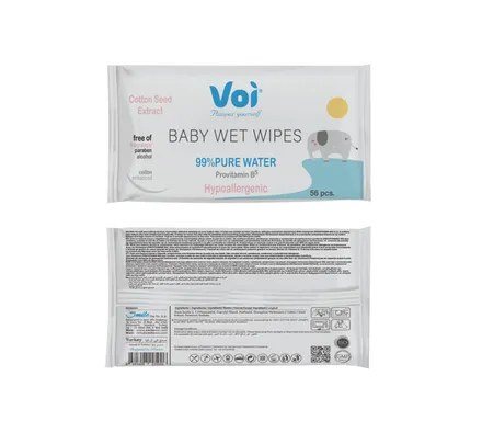 Voi Wet Wipes Water & Cotton Seed