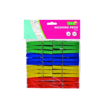 Washing Pegs 70mm, 24-Piece