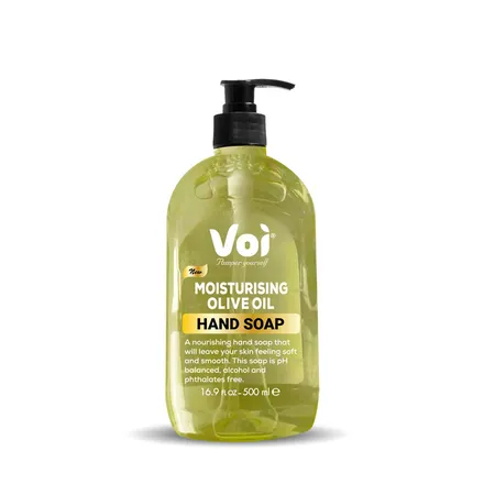 Voi Liquid Hand Soap, Olive Oil, 500ml