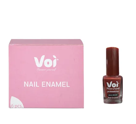 Voi Nail Polish, Rusty Orange, 12ml