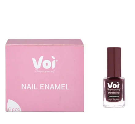 Voi Nail Polish, Berry Punch Plum, 12ml