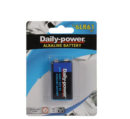 Alkaline Battery 9 Volt 1 Pack