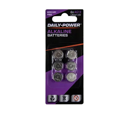 Daily Power Alkaline 1.5v Button