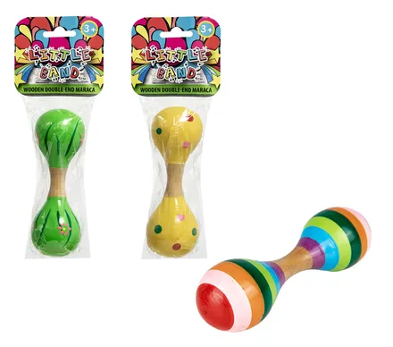 Musical Double End Maraca Shaker