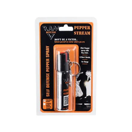 Pepper Spray Keyring 6 Bursts