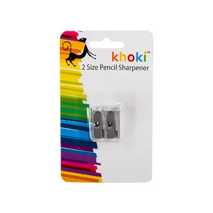 Two Sized Metal Pencil Sharpener