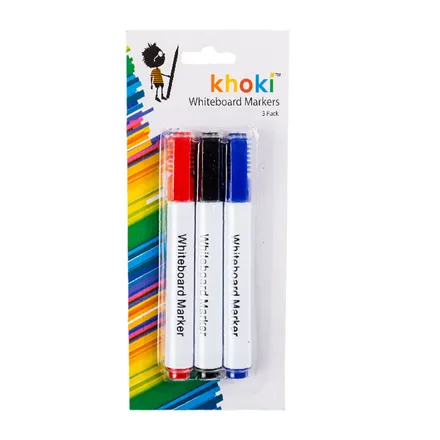 Whiteboard Markers, 3-Piece