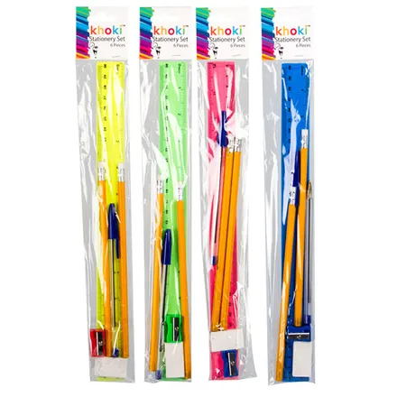 6 Piece Stationery Set