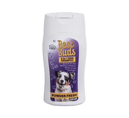 Best Buds 2-In-1 Dog Shampoo 220ml