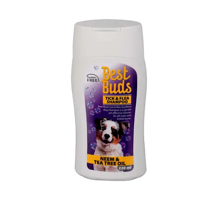 Best Buds Tick & Flea Shampoo 220ml