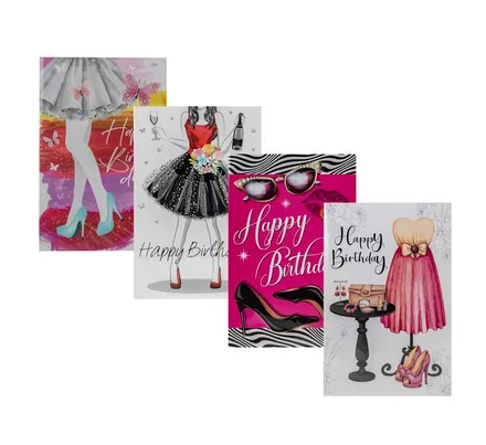 Female Birthday Card & Envelope