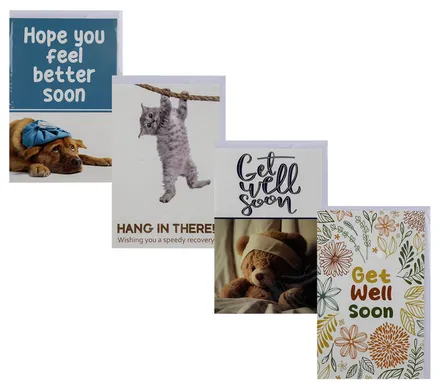 Get Well Card & Envelope