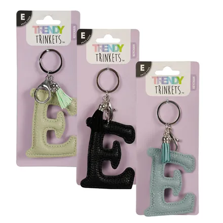 Alphabetical Keychain Or Bag Clip E 10cm