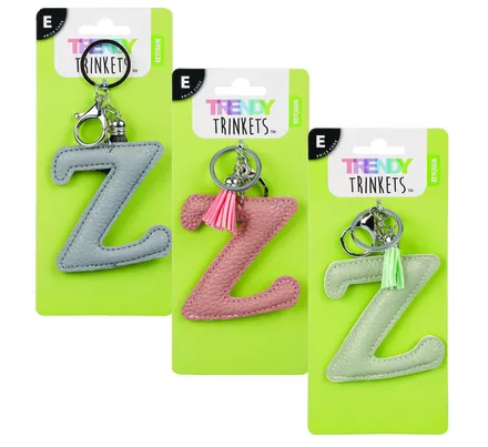 Alphabetical Keychain Or Bag Clip Z 10cm