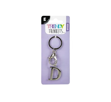 Alphabetical Keychain D 9cm