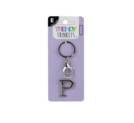 Alphabetical Keychain P 9cm