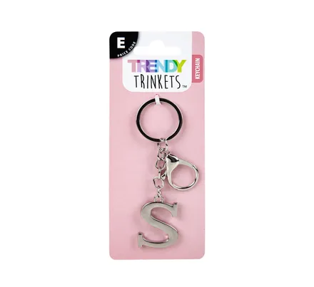 Alphabetical Keychain S 9cm