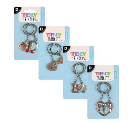 Love Design Key Chain 8cm Assorted